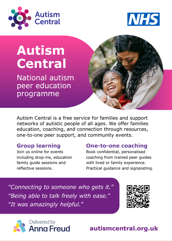 Autism Central flyer