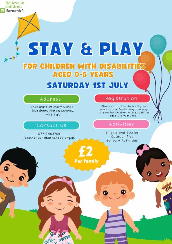 Barnardos EY stay and play 