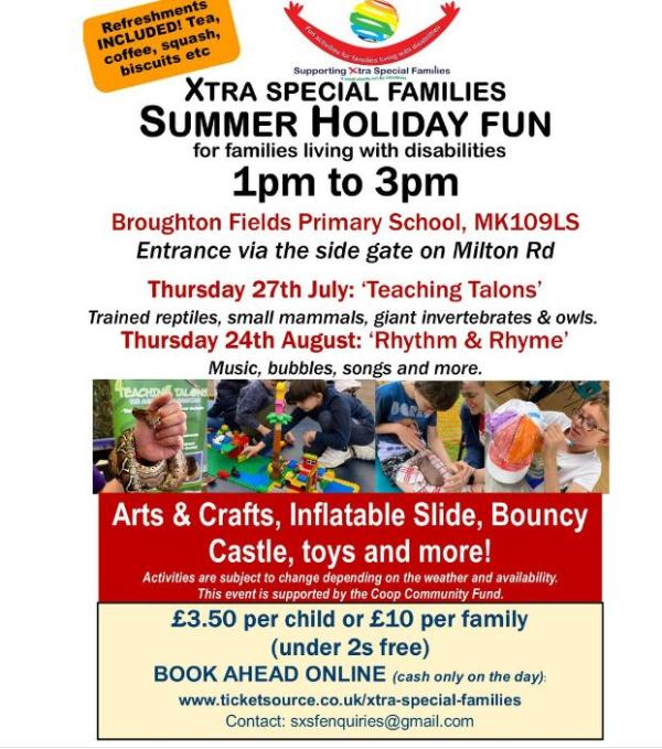 Xtra Special Families Summer 2023 