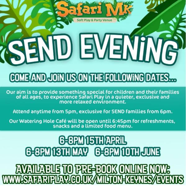 SEND Safari MK Poster 