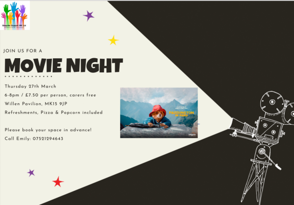 Bespoke Movie night poster