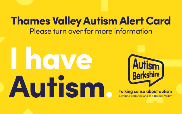 I have autism card.
