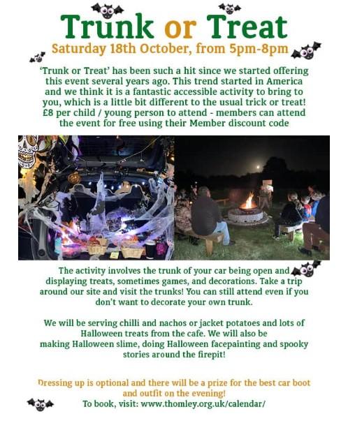 Thomley Trunk or Treat