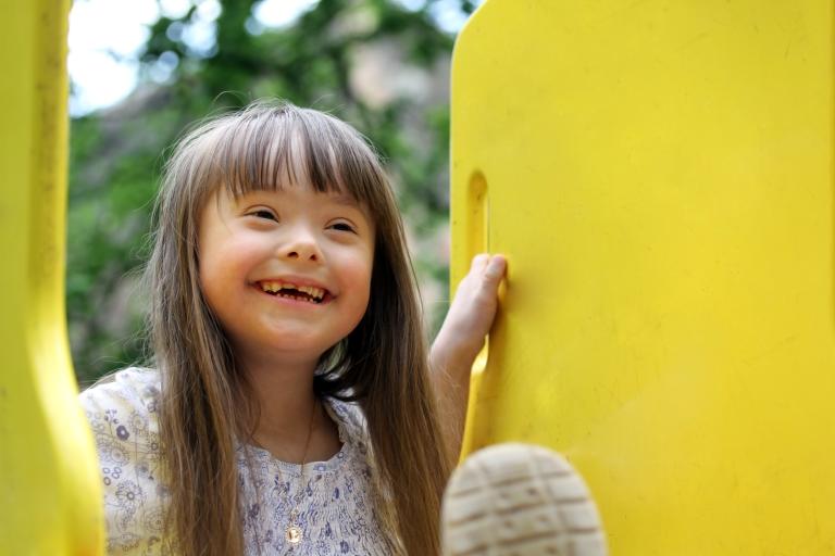 girl smiling 