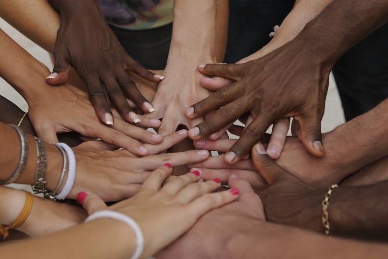 circle of hands 