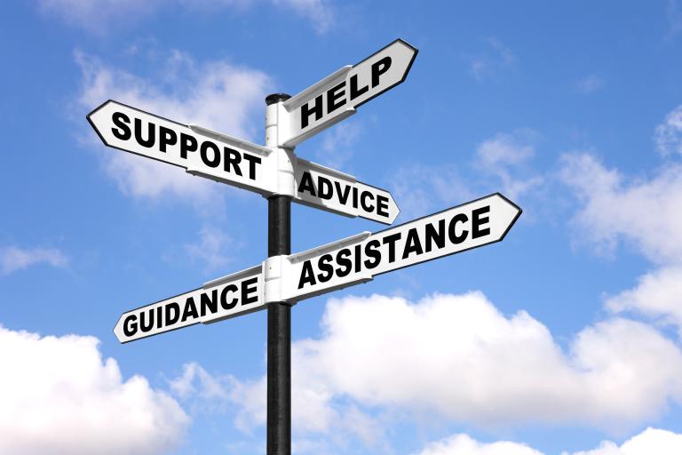 Support, advice and guidance image 