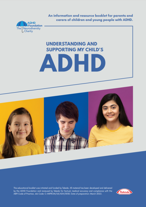 Understanding ADHD booklet image
